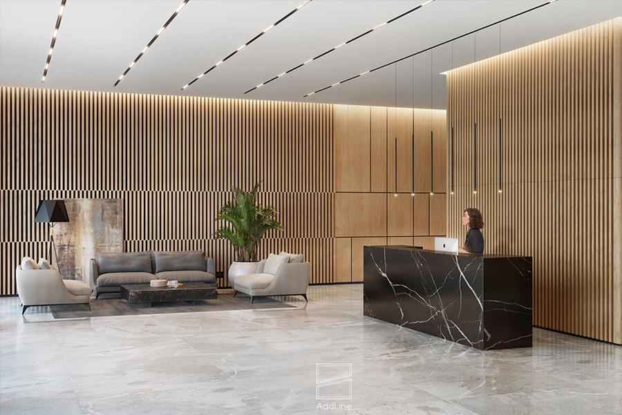Nova Ark Navi Mumbai Entrance Lobby
