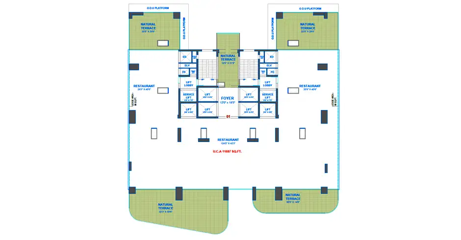 Today Nova Ark Navi Mumbai Parking Layout Plan